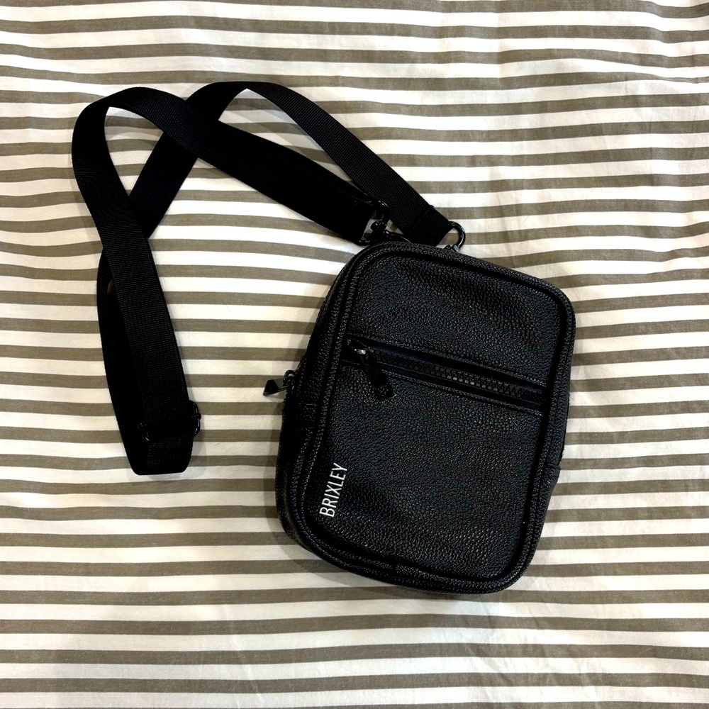 BRIXLEY Leather crossbody bag